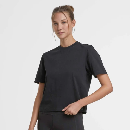 Zdjęcie produktu Ladies Sorona® Regular Boxy Tee Urban Classics czarny