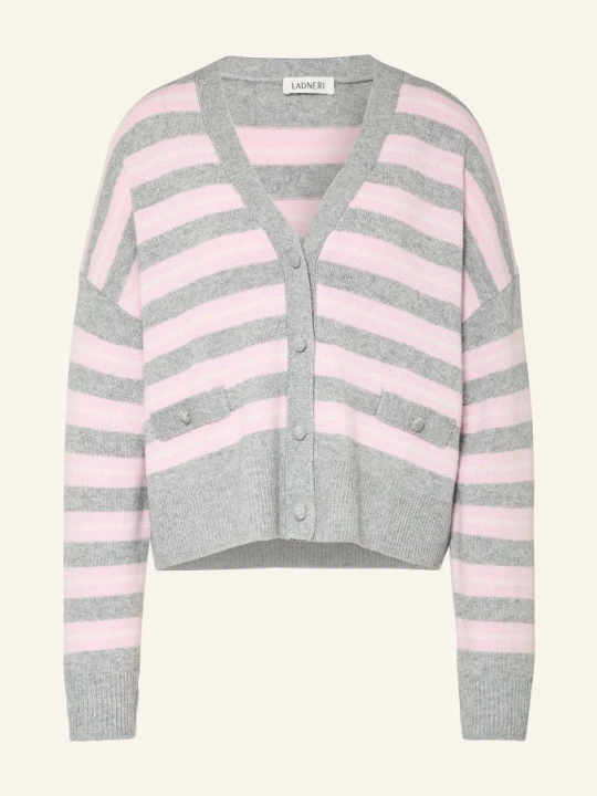 Zdjęcie produktu Ladneri Kardigan Romatuelle Z Kaszmirem pink
