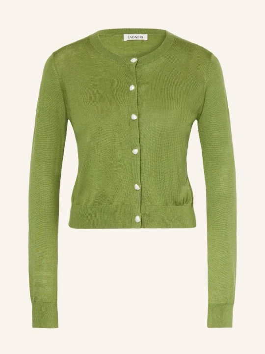 Zdjęcie produktu Ladneri Sweter Gigi Z Jedwabiu gruen ZIELONY