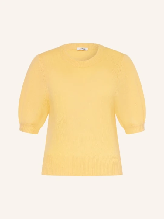 Zdjęcie produktu Ladneri Sweter Z Dzianiny Poupette Z Kaszmiru gelb ŻÓŁTY