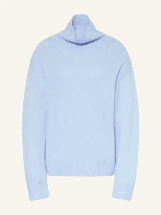 Zdjęcie produktu Ladneri Sweter Z Golfem Jardin Soleil Z Kaszmiru blau JASNONIEBIESKI
