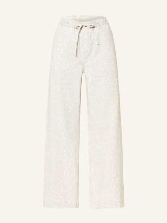 Zdjęcie produktu Lala Berlin Dżinsy Z Szerokimi Nogawkami Paloma grau washed cream leo