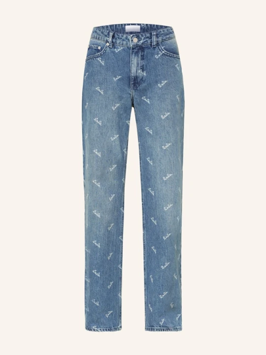 Zdjęcie produktu Lala Berlin Jeansy Wide Leg Paola blau WASHED BLUE