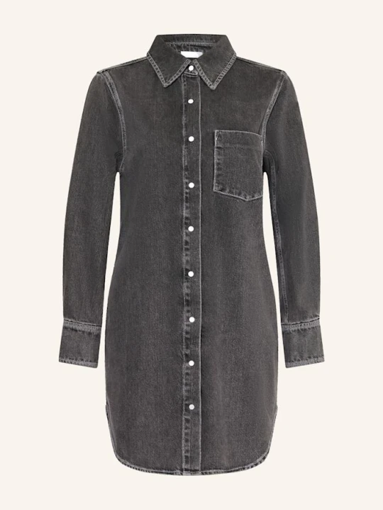 Zdjęcie produktu Lala Berlin Sukienka Jeansowa Dakota grau SZARY