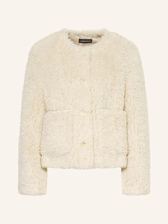 Zdjęcie produktu Lamarque Kurtka Ze Sztucznego Futra Emilia beige ECRU