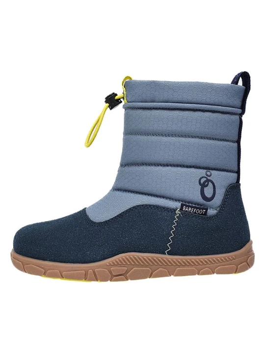 Zdjęcie produktu lamino Botki barefoot w kolorze granatowym rozmiar: 27