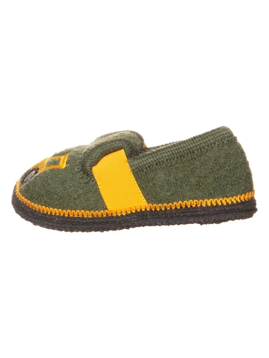 Zdjęcie produktu lamino Kapcie "Bobby Traktor" w kolorze khaki rozmiar: 26