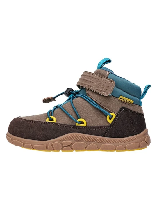 Zdjęcie produktu lamino Skórzane buty barefoot w kolorze brązowo-niebieskim rozmiar: 31