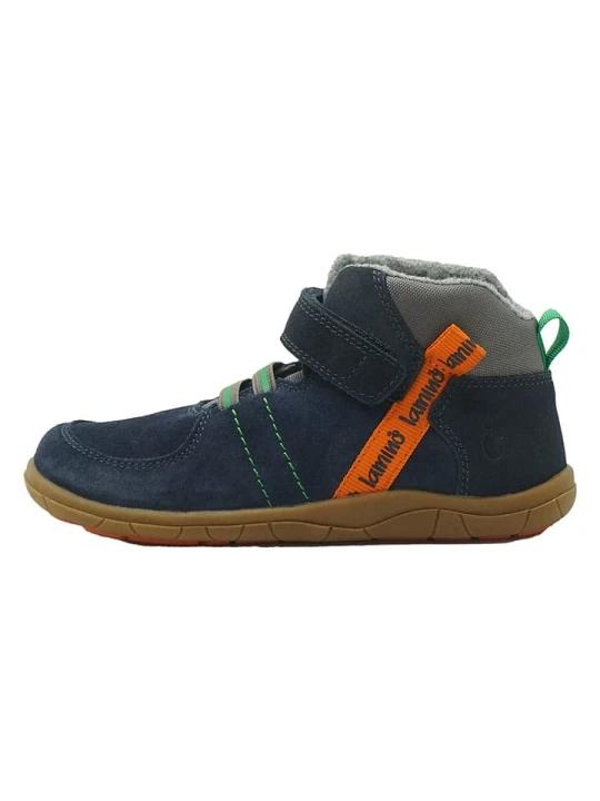 Zdjęcie produktu lamino Skórzane buty barefoot w kolorze granatowym rozmiar: 25