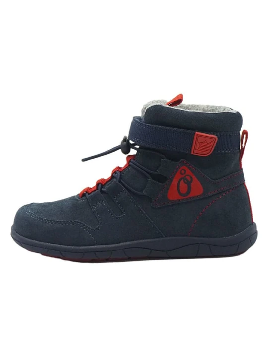 Zdjęcie produktu lamino Skórzane buty barefoot w kolorze granatowym rozmiar: 32