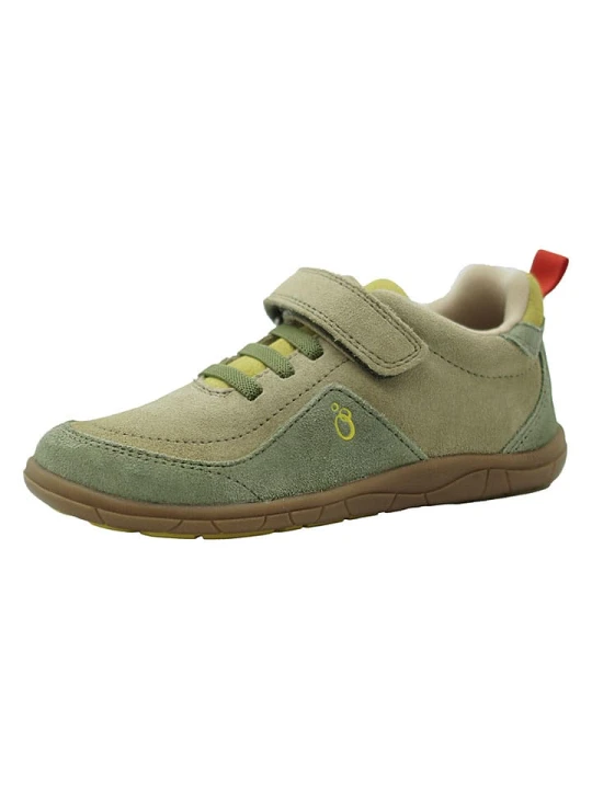 Zdjęcie produktu lamino Skórzane buty barefoot w kolorze khaki rozmiar: 25