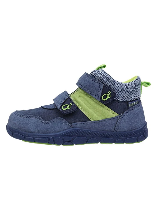 Zdjęcie produktu lamino Skórzane buty barefoot w kolorze niebieskim rozmiar: 31