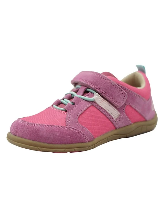 Zdjęcie produktu lamino Skórzane buty barefoot w kolorze różowym rozmiar: 25