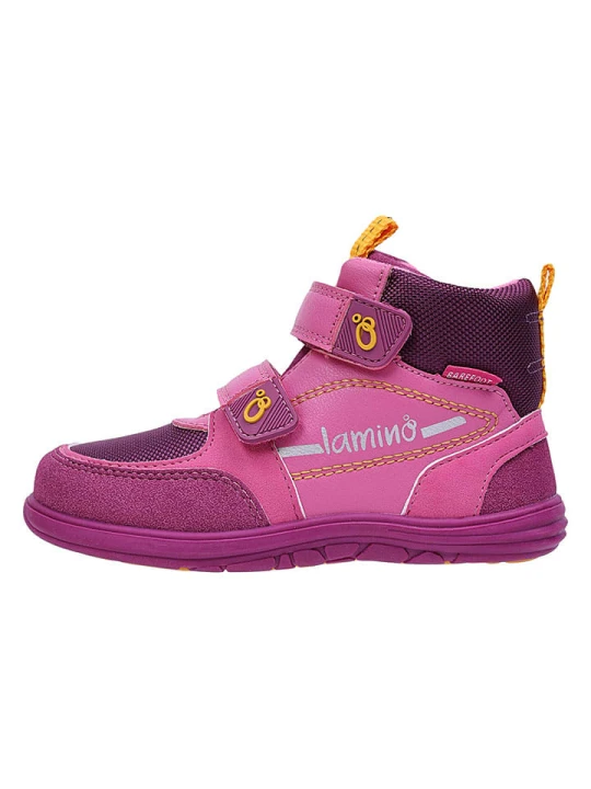 Zdjęcie produktu lamino Skórzane buty barefoot w kolorze różowym rozmiar: 33