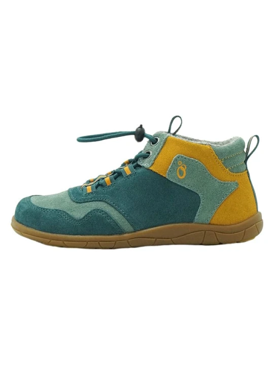 Zdjęcie produktu lamino Skórzane buty barefoot w kolorze turkusowym rozmiar: 27