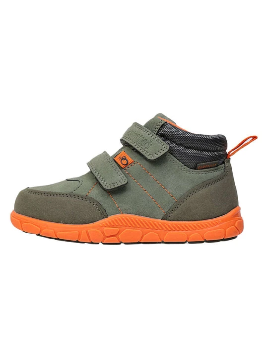 Zdjęcie produktu lamino Skórzane buty barefoot w kolorze zielonym rozmiar: 28