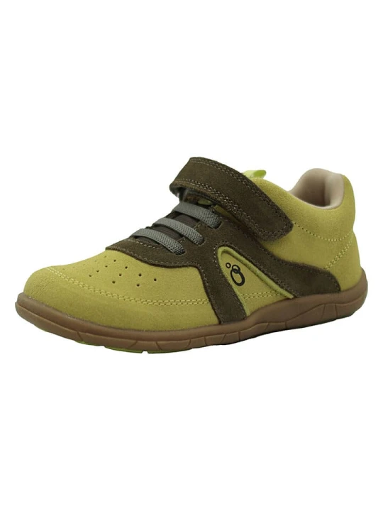 Zdjęcie produktu lamino Skórzane buty barefoot w kolorze żółtym rozmiar: 29