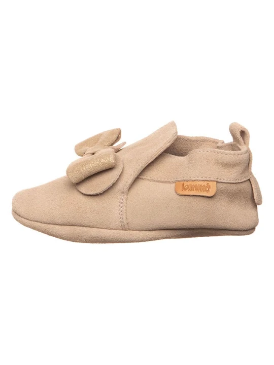 Zdjęcie produktu lamino Skórzane buty w kolorze beżowym do raczkowania rozmiar: 26 / 27