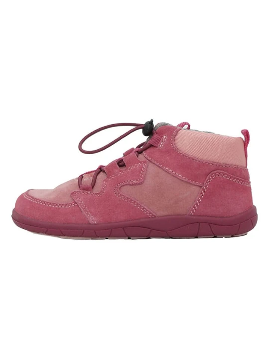 Zdjęcie produktu lamino Skórzane buty w kolorze fioletowym do chodzenia na boso rozmiar: 27