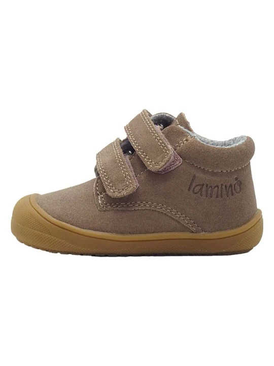 Zdjęcie produktu lamino Skórzane buty w kolorze fioletowym do nauki chodzenia rozmiar: 23