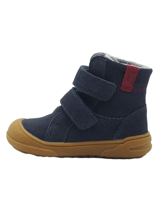 Zdjęcie produktu lamino Skórzane buty w kolorze granatowym do nauki chodzenia rozmiar: 26