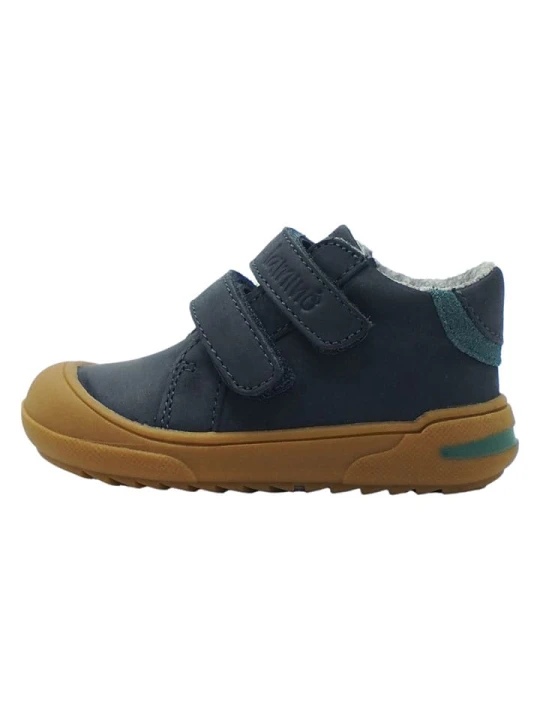 Zdjęcie produktu lamino Skórzane buty w kolorze granatowym do nauki chodzenia rozmiar: 21