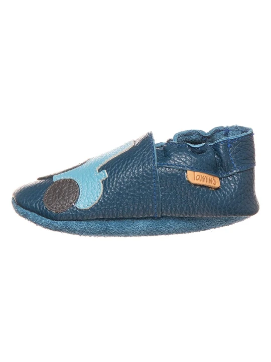 Zdjęcie produktu lamino Skórzane buty w kolorze granatowym do raczkowania rozmiar: 20/21