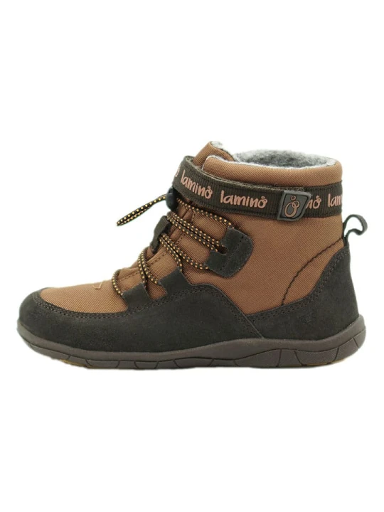 Zdjęcie produktu lamino Skórzane buty w kolorze jasnobrązowym do chodzenia na boso rozmiar: 31