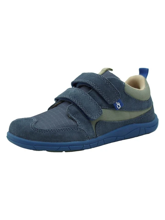 Zdjęcie produktu lamino Skórzane buty w kolorze niebieskim do chodzenia na boso rozmiar: 32