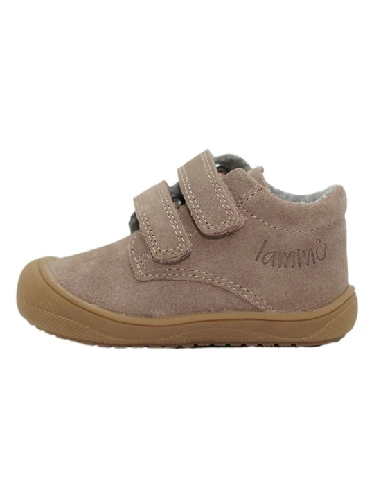 Zdjęcie produktu lamino Skórzane sneakersy w kolorze beżowym rozmiar: 24