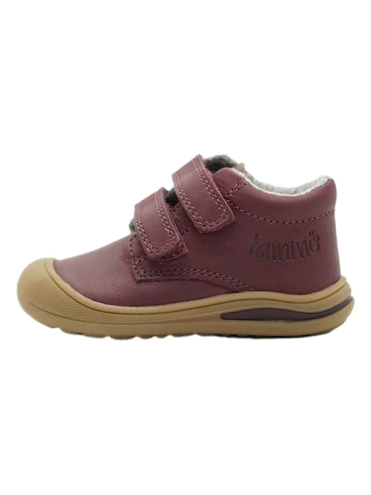 Zdjęcie produktu lamino Skórzane sneakersy w kolorze czerwonym rozmiar: 25