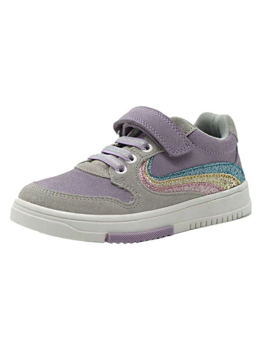 Zdjęcie produktu lamino Skórzane sneakersy w kolorze fioletowym rozmiar: 35