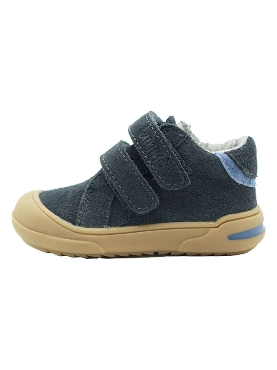 Zdjęcie produktu lamino Skórzane sneakersy w kolorze granatowym rozmiar: 23
