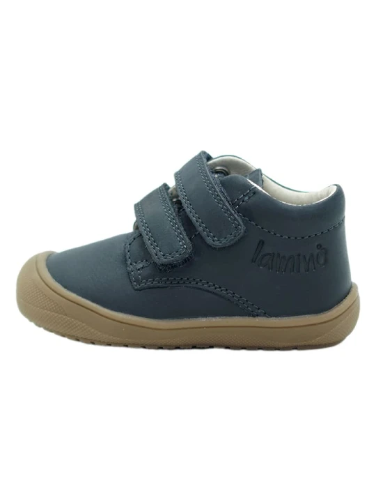 Zdjęcie produktu lamino Skórzane sneakersy w kolorze granatowym rozmiar: 24