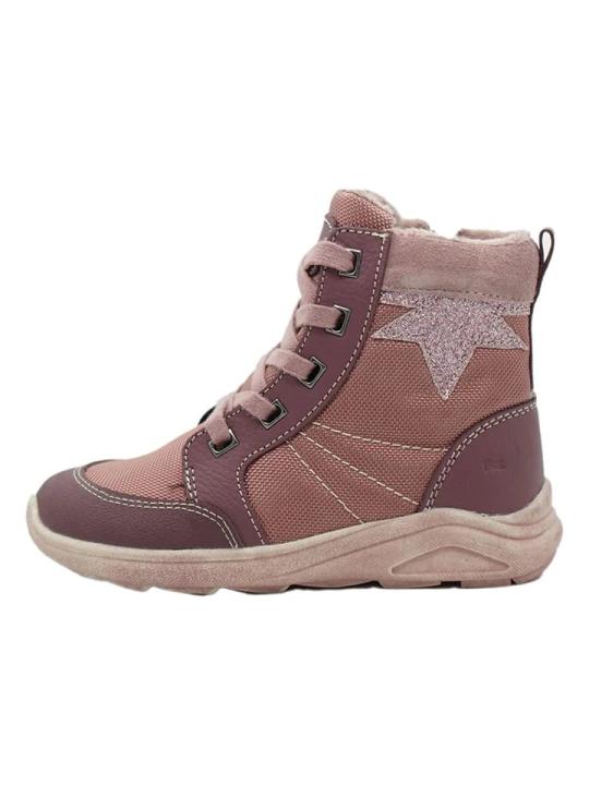 Zdjęcie produktu lamino Skórzane sneakersy w kolorze jasnoróżowym rozmiar: 35