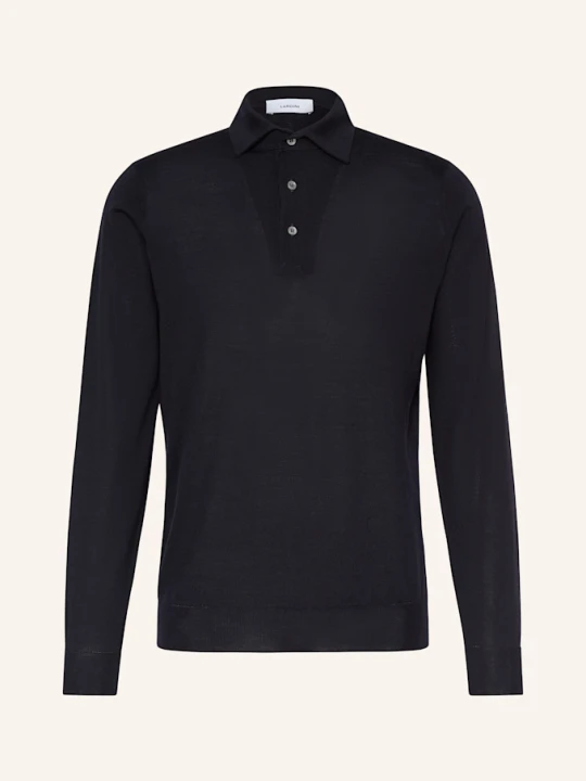 Zdjęcie produktu Lardini Koszulka Polo Z Dzianiny blau GRANATOWY