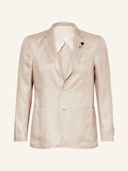 Zdjęcie produktu Lardini Marynarka Garniturowa Extra Slim Fit Z Lnu beige