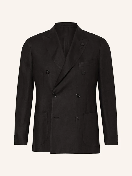 Zdjęcie produktu Lardini Marynarka Regular Fit schwarz CZARNY