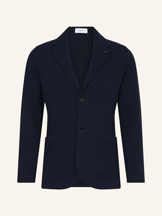Zdjęcie produktu Lardini Marynarka Z Dzianiny Slim Fit blau GRANATOWY