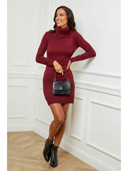 Zdjęcie produktu L'armoire de Suzette Sukienka dzianinowa w kolorze czerwonym rozmiar: 34/36