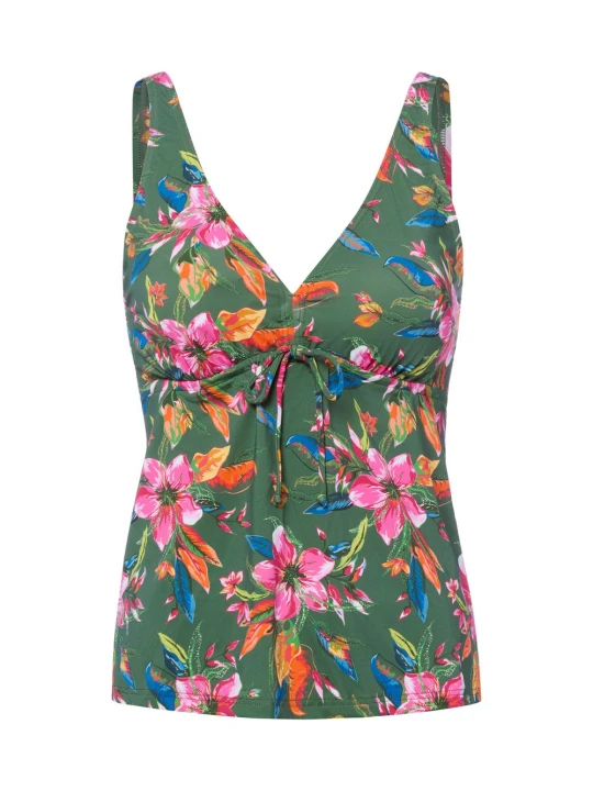 Zdjęcie produktu Lascana top tankini Kobiety zielony | wielokolorowy