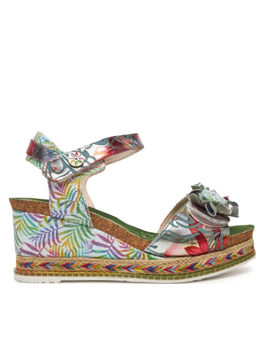 Zdjęcie produktu Laura Vita Espadryle Hacdeo 09 Srebrny
