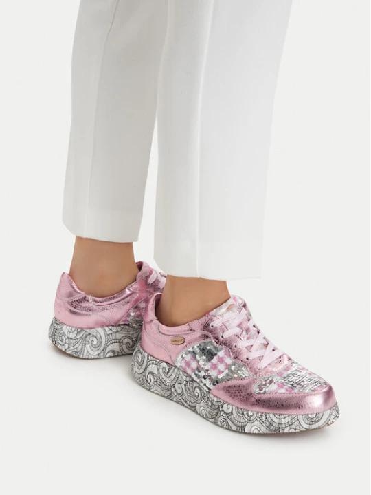 Zdjęcie produktu Laura Vita Sneakersy Nikito 52 Różowy
