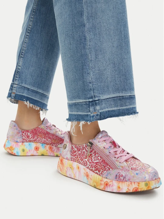 Zdjęcie produktu Laura Vita Sneakersy Nikito 57 Różowy