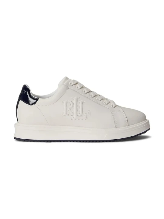 Zdjęcie produktu Lauren Ralph Lauren Ainsley sneakersy damskie skórzane biały
