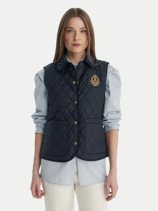 Zdjęcie produktu LAUREN RALPH LAUREN Bezrękawnik 297P10887001 Granatowy Regular Fit