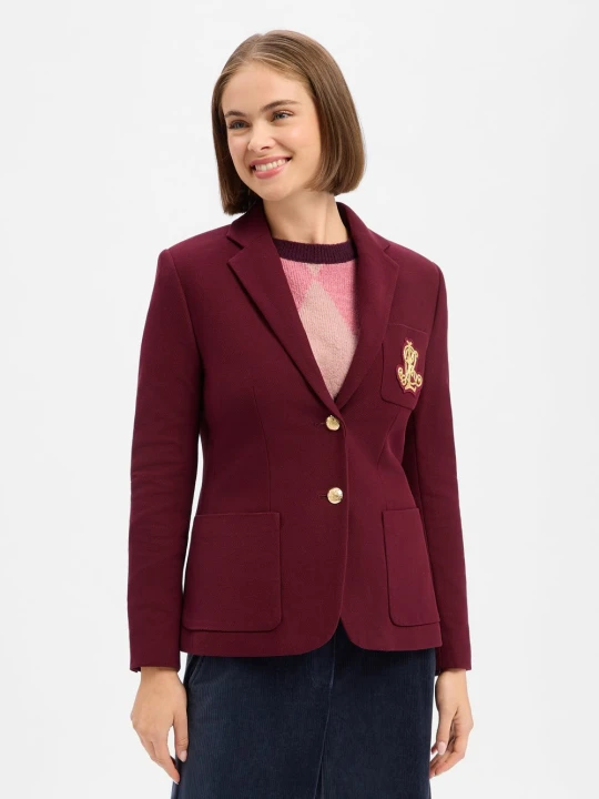 Zdjęcie produktu Lauren Ralph Lauren Blezer Kobiety Bawełna czerwony