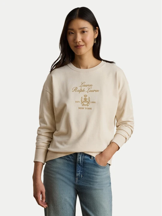 Zdjęcie produktu LAUREN RALPH LAUREN Bluza 200P13944002 Kremowy Regular Fit