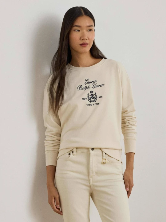 Zdjęcie produktu LAUREN RALPH LAUREN Bluza Easy French | Regular Fit beżowy