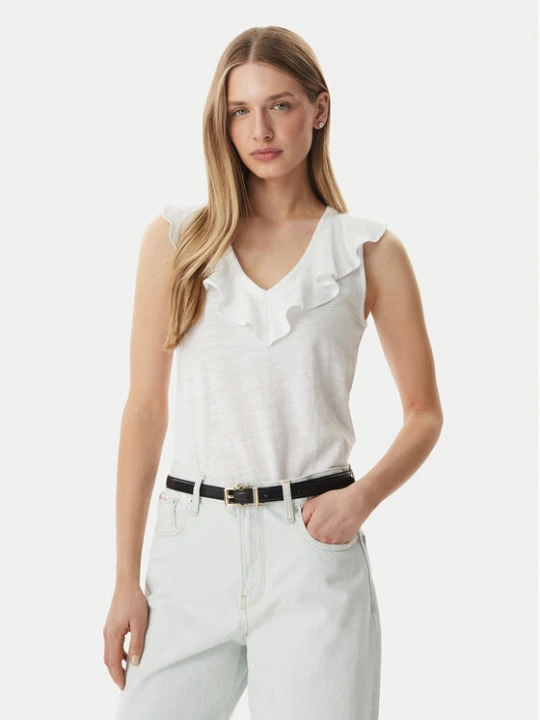 Zdjęcie produktu LAUREN RALPH LAUREN Bluzka 200P13315001 Biały Relaxed Fit